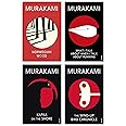 Haruki Murakami 4 Books Collection Set (The Wind-Up Bird Chronicle, What I Talk About When I Talk About Running, Norwegian Wood and Kafka On The Shore)