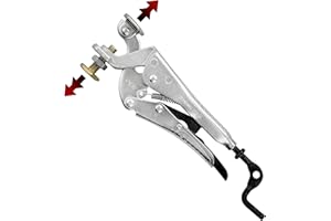 Strong Hand Tools PE6 Expand-O Reverse-Action Clamping Plier, 500 LBS Clamping Pressure, 1" to 1-3/4" Range, 6.5" Size