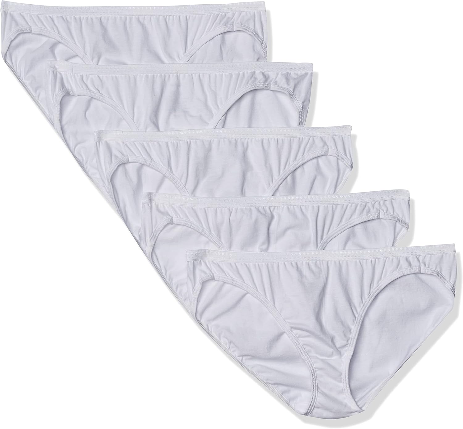Hanes Ultimate Women's Comfort Cotton Bikini Panties 5-Pack at  Women’s Clothing store