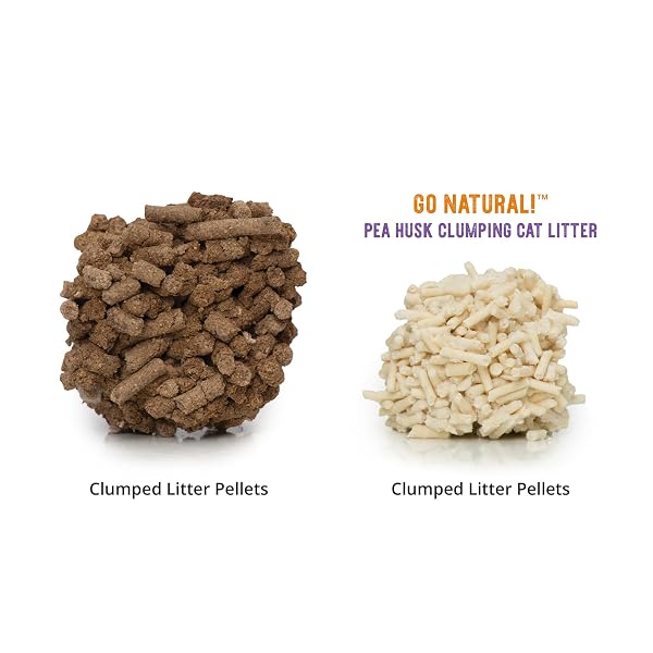 CATIT GO NATURAL PEA HUSK CLUMPING CAT LITTER 12.3 LB, NATURAL