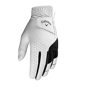 Callaway Golf Men's Weather Spann Premium Japanese Synthetic Golf Glove