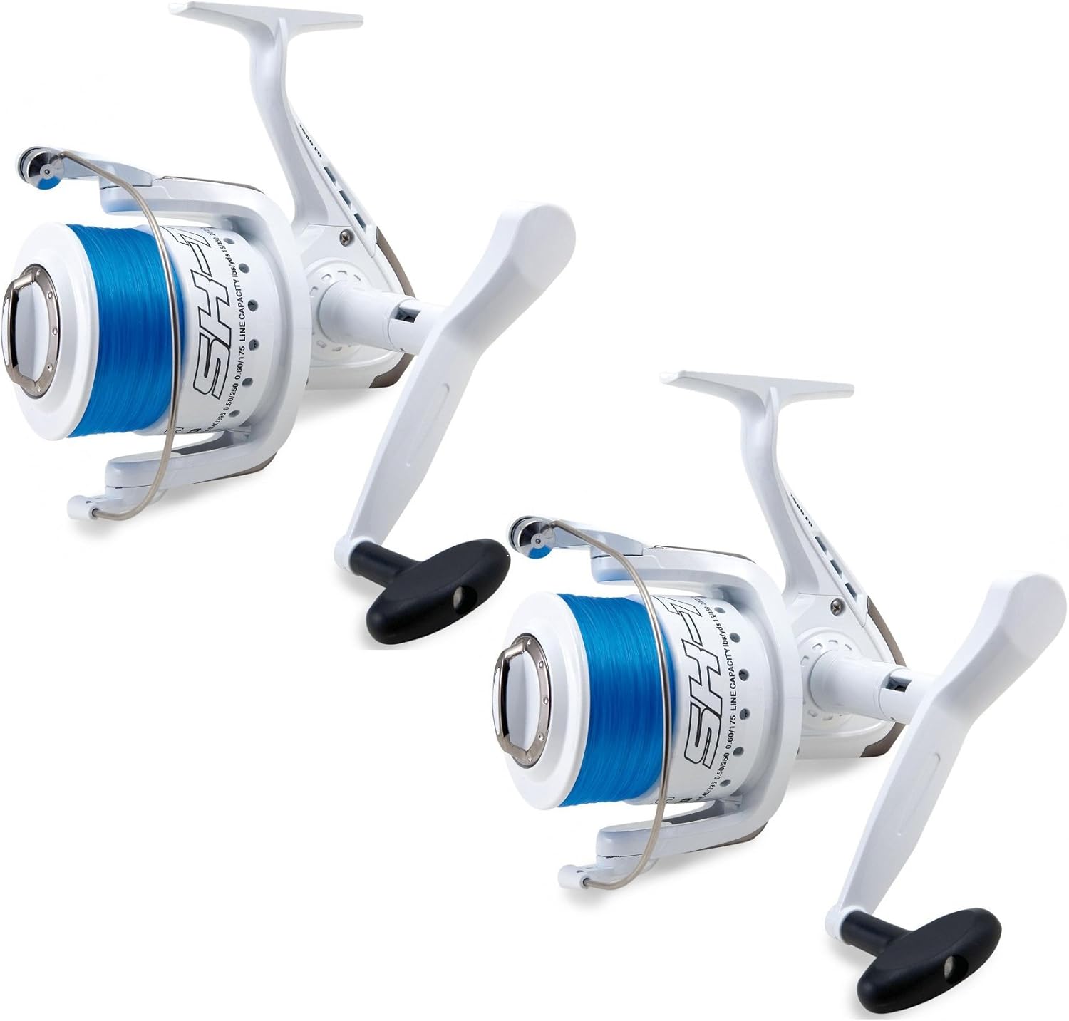 2 X SHIZUKA SK70 LARGE SEA FISHING REELS FOR BEACH PIER FISHING WITH