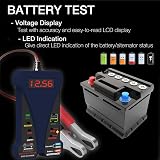 MOTOPOWER MP0514B 12V Digital Battery Tester with LCD Display and LEDs view 3
