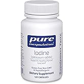 Pure Encapsulations Iodine - Supplement to Support The Thyroid & Help Maintain Healthy Cellular Metabolism - with Premium Potassium Iodide - 120 Capsules