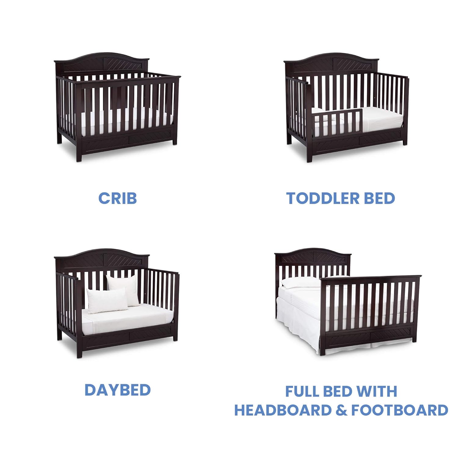 delta bennington crib 3 in 1