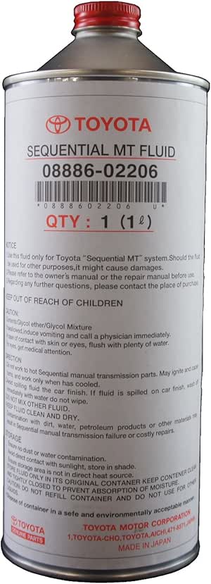 Amazon.com: Toyota Genuine Fluid 08886-02206 Sequential ...