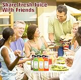 Leaflai 12 Pack 12oz Juice Bottles with Lids, BPA-Free Plastic view 7