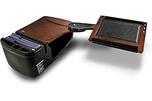 AutoExec AUE11017 Reach Desk Back Seat Car Desk Left Side Mahogany