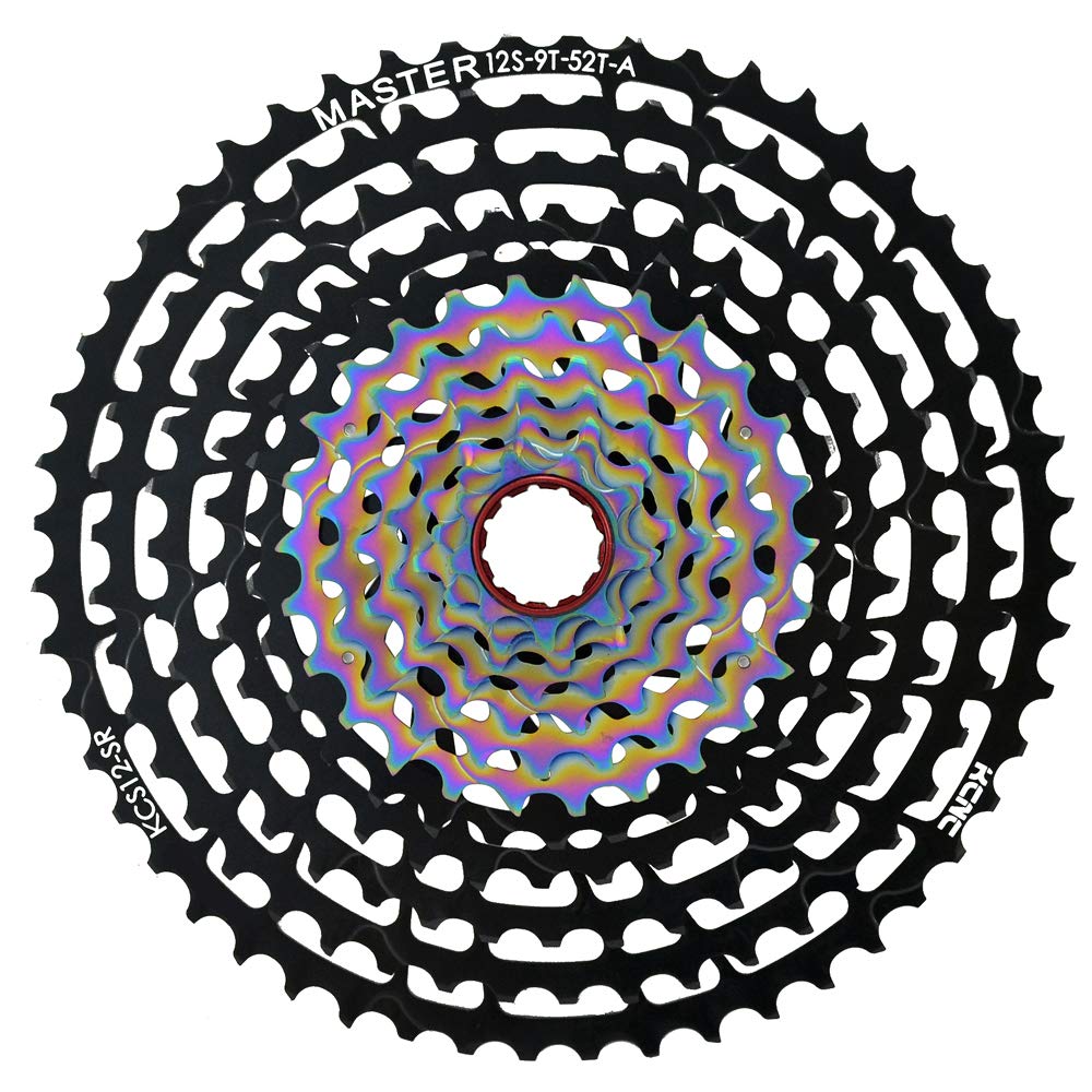 KCNC 12 Speed Cassette 9-52 Teeth For SRAM XD Body, Black, KCS12-001BK, SK2099