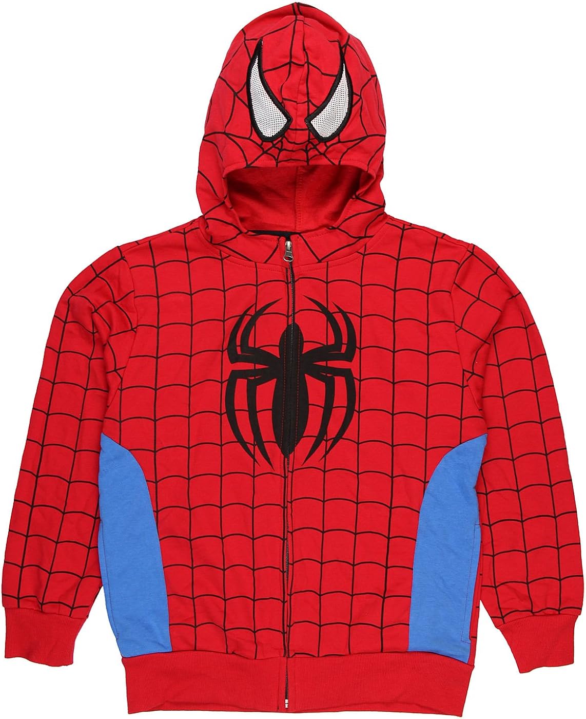 Zip up spiderman hoodie Clearance