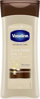 Vaseline Intensive Care Cocoa Butter Dry Skin Skincare Set 4pc Lotion Oil Hand view 3
