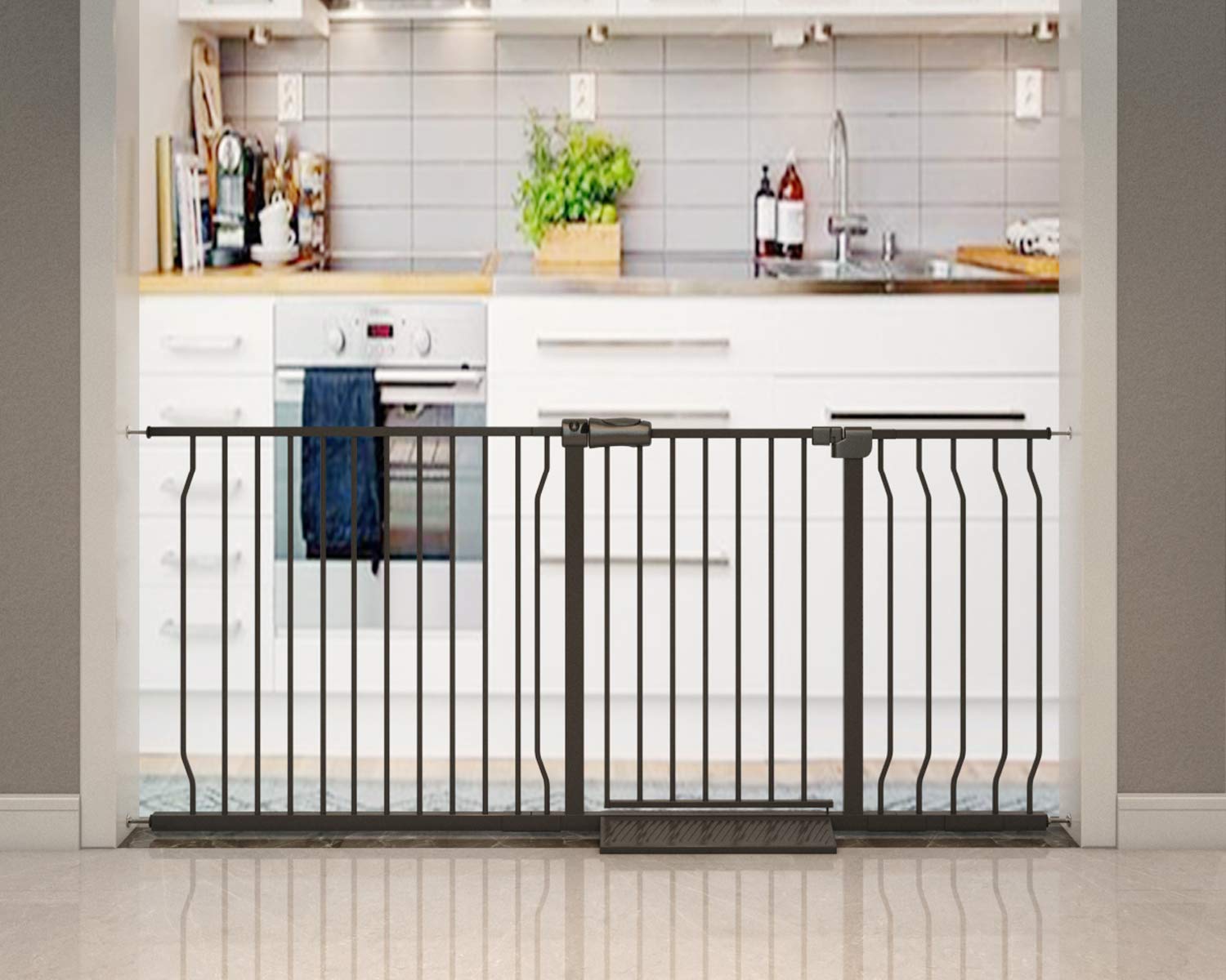 Buy HOOOEN Extra Wide Baby Gate Extra Wide Extra Tall Dog Gates for