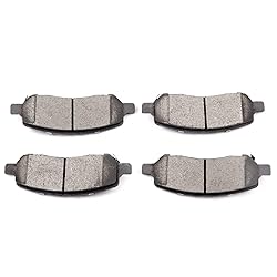 SCITOO D1647 Rear Ceramic Brake Pads Sets Fit For