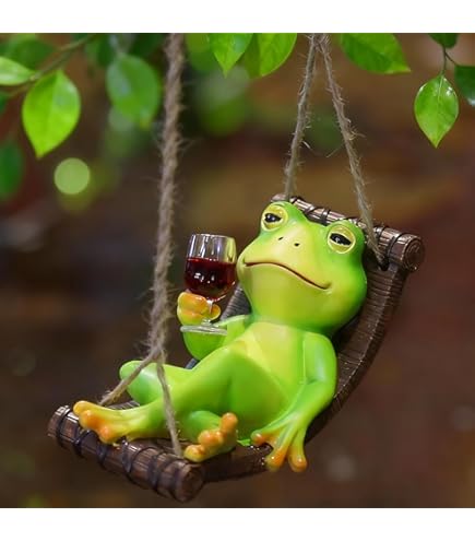 Sunset Vista Designs Froggy - Palo da giardino con luce a energia