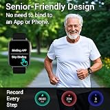 LETSACTIV Smart Watch 1.91" Touchscreen Fitness Tracker Bluetooth Calls view 4