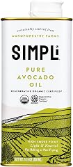 SIMPLi Regenerative Pure Avocado Oil, 16.9 fl oz | Avocado Oil