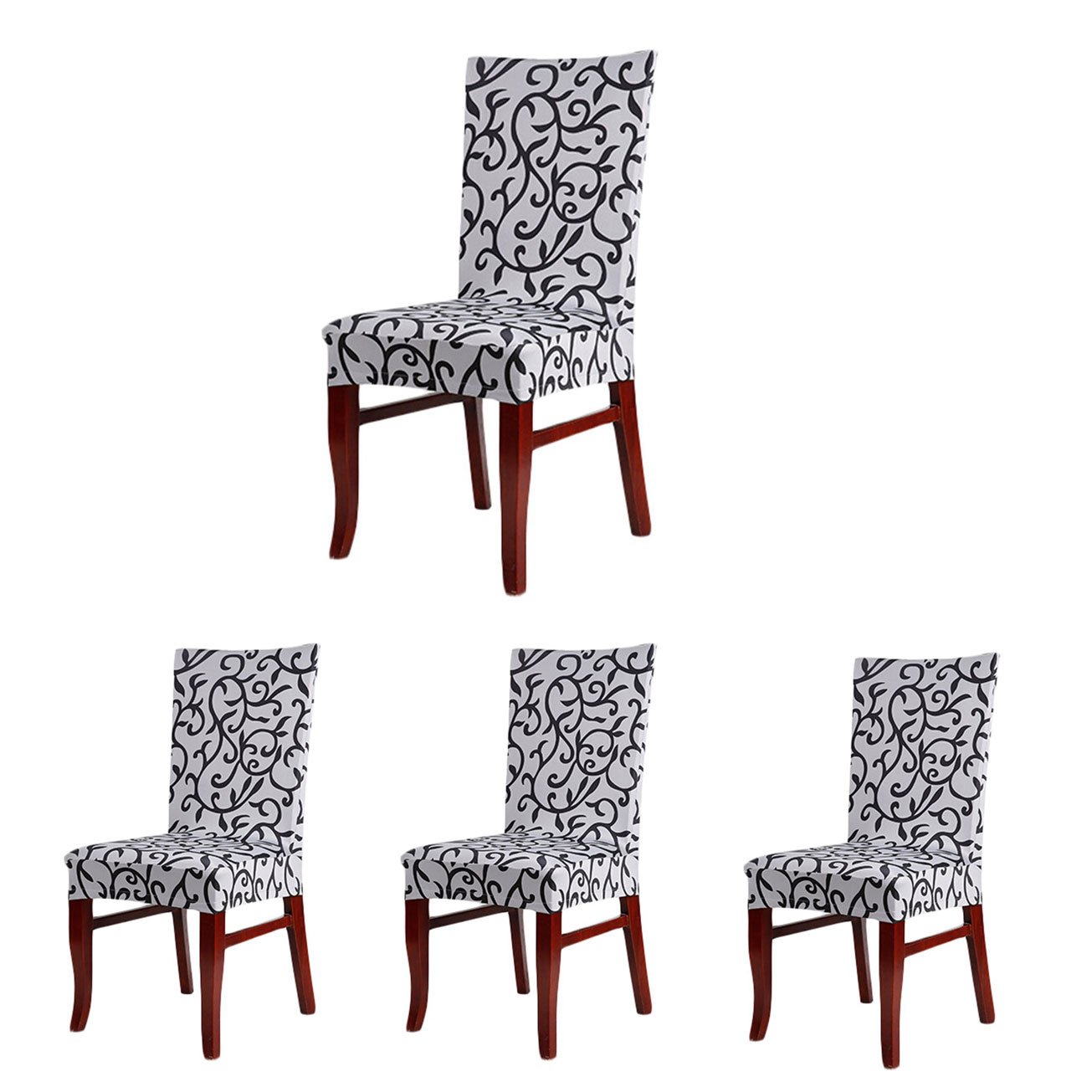 Best soulfeel stretch spandex dining room chair protector slipcovers