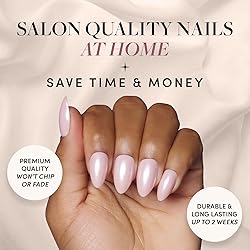 Glamnetic Press On Nails - First Kiss | Short