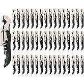 Kit-Home Professional Waiter Corkscrew Wine Openers Set (50 PCS),Upgraded with Heavy Duty Stainless Steel Hinges Wine Key for Restaurant Waiters, Sommelier, Bartenders