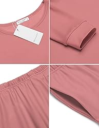 Ekouaer Women's Pajama Sets Casual 2Pcs Sleepwear