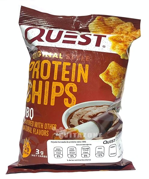 QUEST PROTEIN CHIPS – BARBECUE – 1.125 OZ – CASE OF 8
