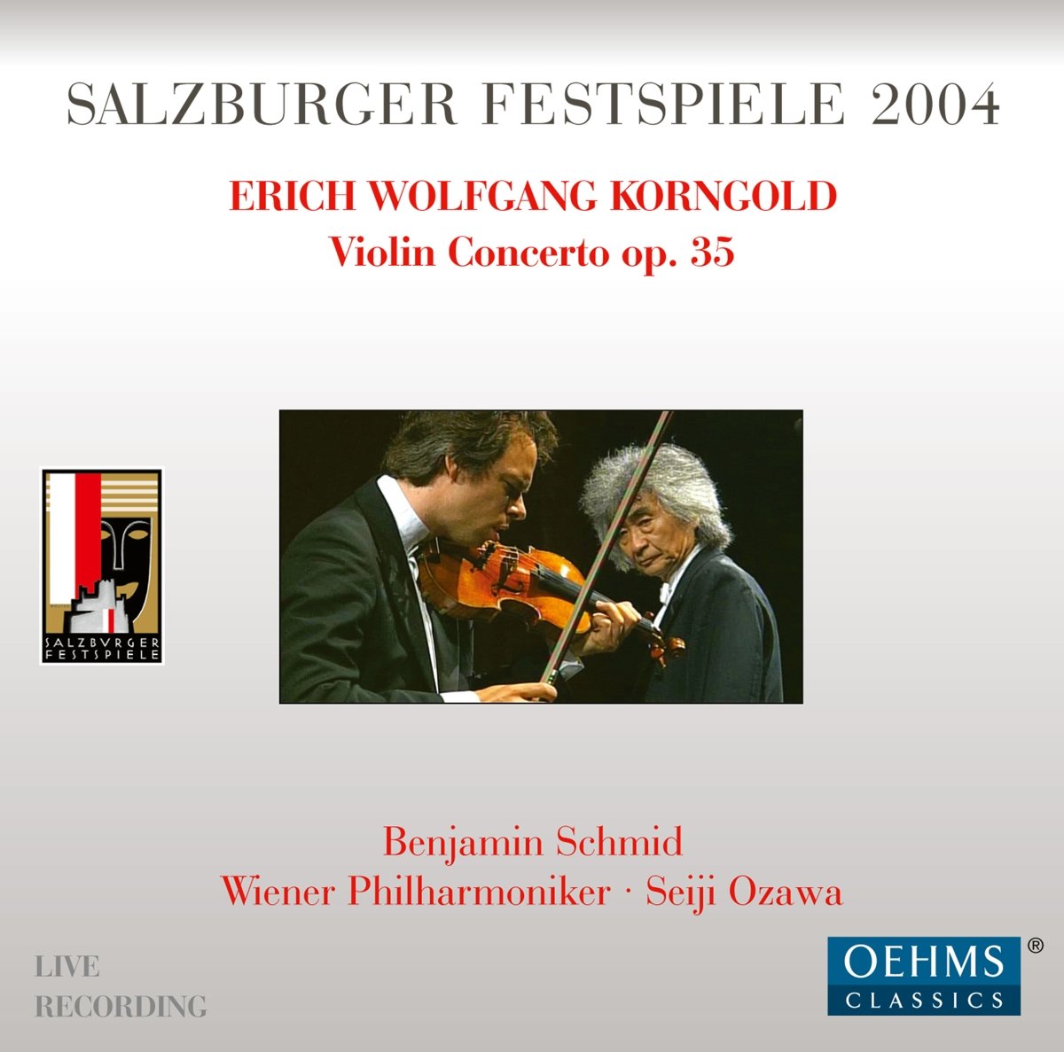 E W Korngold Violin In Concerto In D Major Op 35 Amazon Com