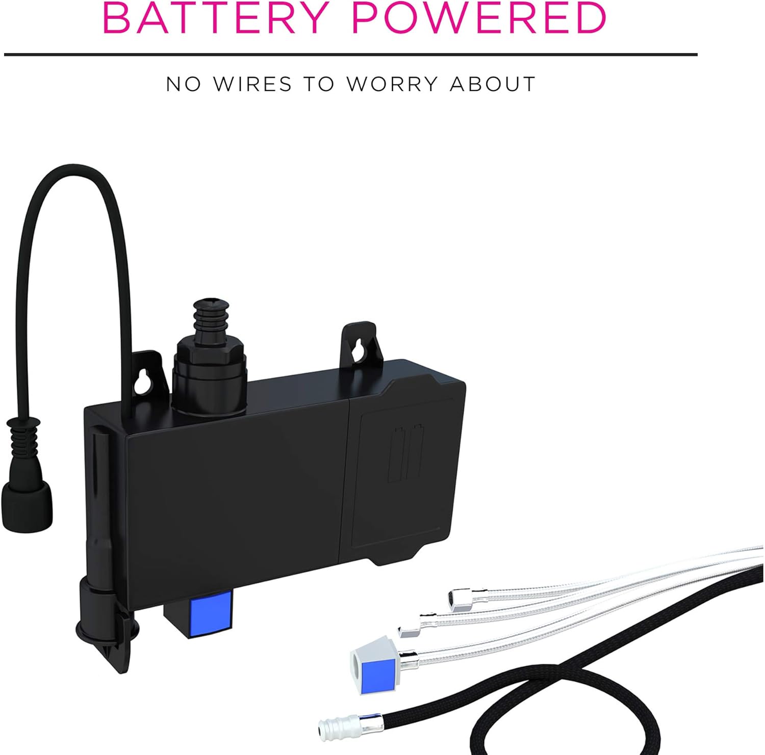 FLOW X Motion Sensor Kitchen Faucet Battery Powered Easy DIY Install