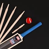 M.Y 7 Piece Junior Cricket Set in Carry Bag including Bat Stumps Soft Ball view 5