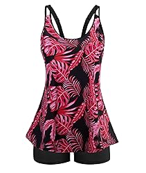Plus Size Tankini Sun Protect Long Torso Tankini