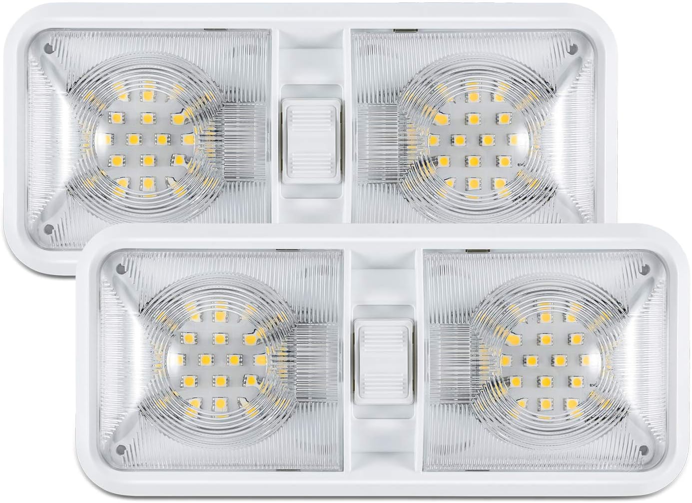 Kohree 12V Led RV Ceiling Dome Light RV Interior Lighting for Trailer