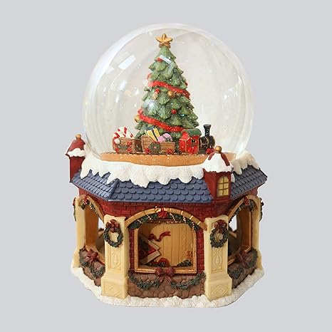 Buy Cross Currents Christmas Tree Snow Globe Mantelpiece
