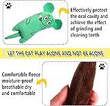 jiuhao Catnip Toys 3 Pack Interactive Plush Teeth Cleaning Indoor Cats Kitten view 3