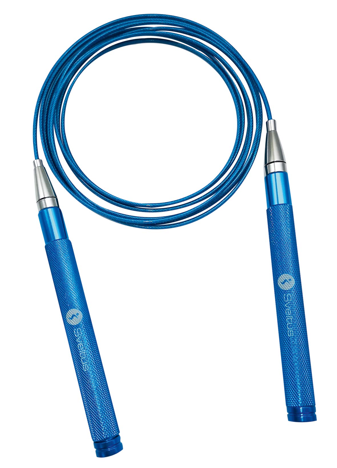 Sveltus Aluminium Pencil Unisex Adult Skipping Rope, Blue, 300 cm