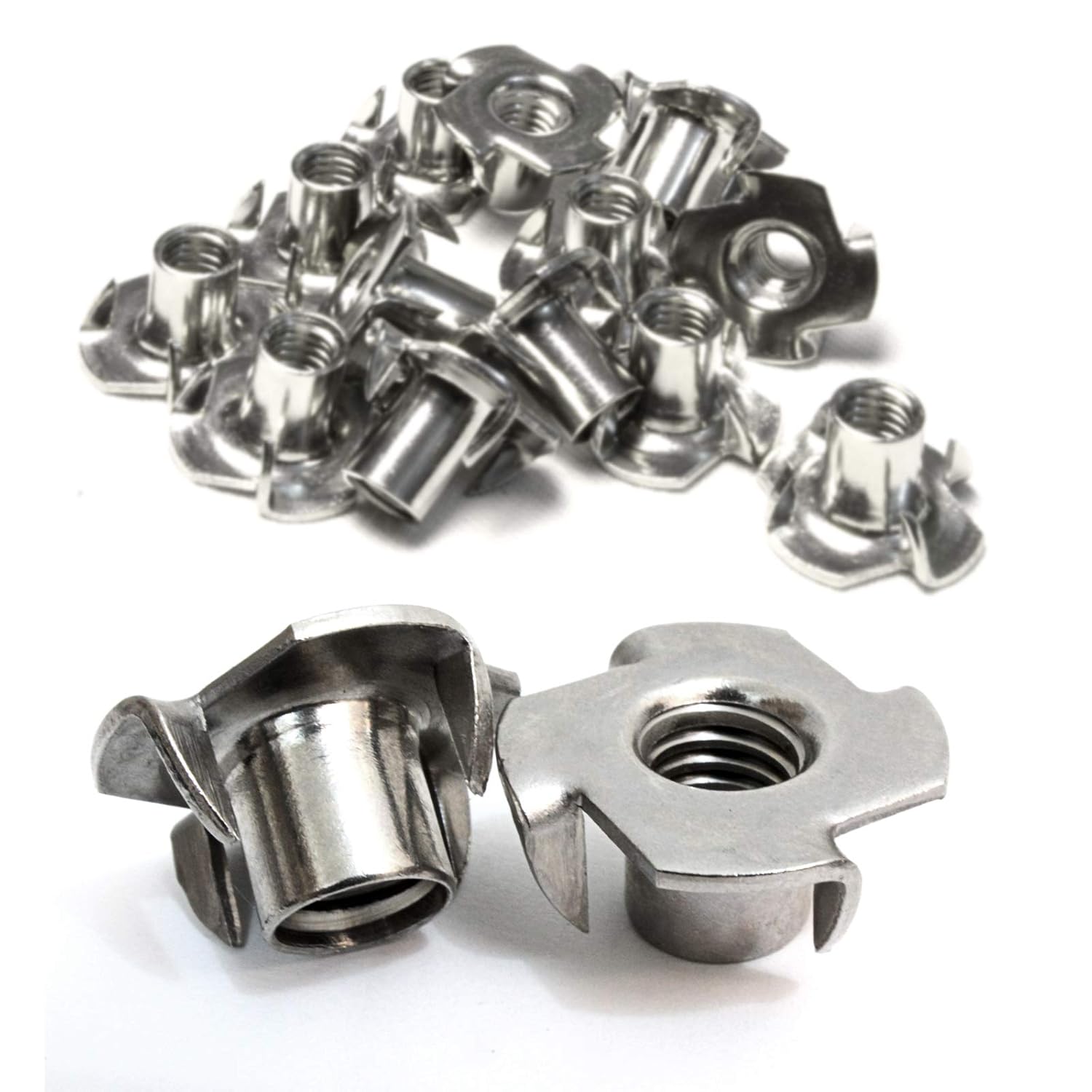 Pronged Tee Nut Rock Climbing Holds. TNut 3/816 x 7/16 Stainless