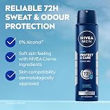 NIVEA Men Protect Care Spray 6x250ml 72H Anti-Perspirant Deodorant Alcohol Free view 2