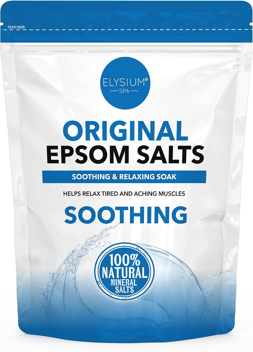 ELYSIUM SPA Epsom Salts Original 450g Magnesium Sulphate Mineral