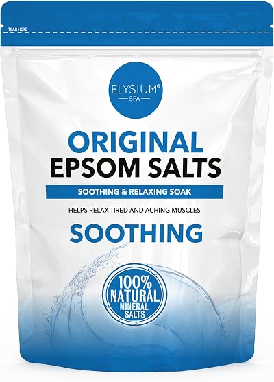ELYSIUM SPA Epsom Salts Original 450g Magnesium Sulphate Mineral