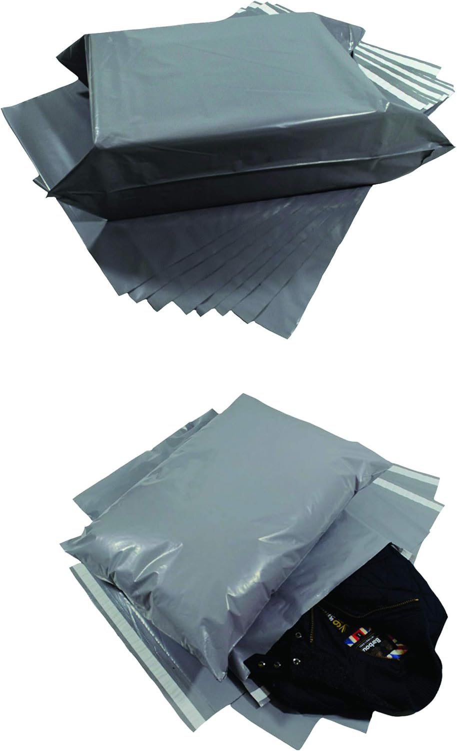 Large Self Seal Plastic Postage Bag 18” x 24” (45cm x 60cm) Heavy Duty Mailing Bag Extra Strong Plastic Envelopes for Packaging Large Parcels Clothes Bags Shoes