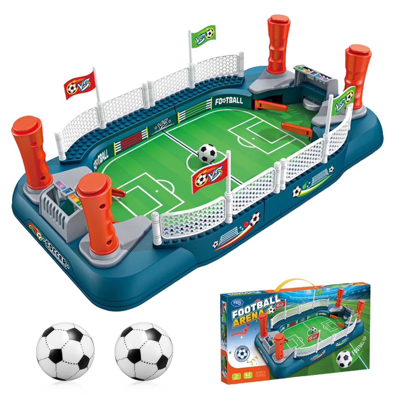 Football Gifts for Boys, SiumPklay Mini Pinball Machine Tabletop Football​ Game - Parent-Child Interactive Games​ & Christmas/Birthday/Family/Party Board Game for Kids Adults, for Boys​