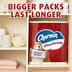 Charmin Toilet Paper Ultra Strong Clean Touch, 18