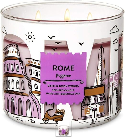 Amazon Com Bath Body Works Rome Pizzeria 3 Wick Scented Candle