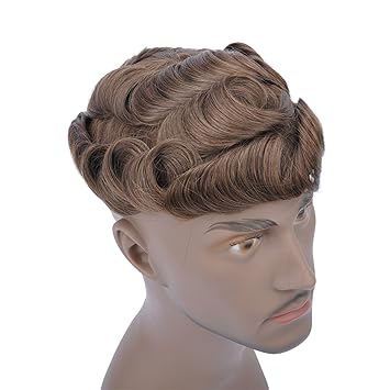 Multi Colors Next Generation Human Hair Mens Hair Piece Toupee