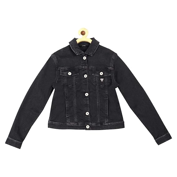 Black Colour Denim Jacket Flash Sales 