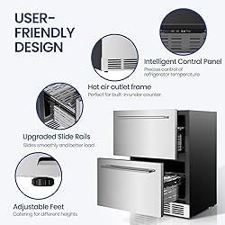 Electactic Under Counter Refrigerator, 24 Inch