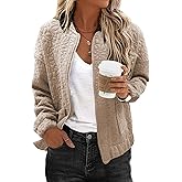 EVALESS Bomber Jackets for Women Spring Fashion 2026 Cute Jacquard Coats Lightweight Zip Up Jackets Dressy Casual