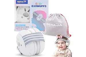 BERAJA STORE Beraja Baby Headphones - Noise Cancelling Ear Muffs for Noise Protection