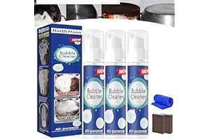 All Purpose Rinse Cleaning Spray, Bubble Cleaner Foam, All Purpose Bubble Cleaner, Foaming Heavy Oil Stain Kitchen Deep Clean