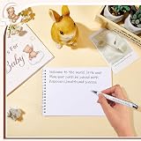 Tenare Baby Shower Guestbook with Pen Bear Theme Wishes for Baby 30 Sheets view 4
