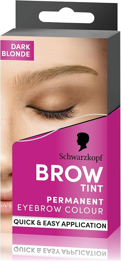 Schwarzkopf Brow Tint Dark Blonde 10ml Permanent Eyebrow Colour
