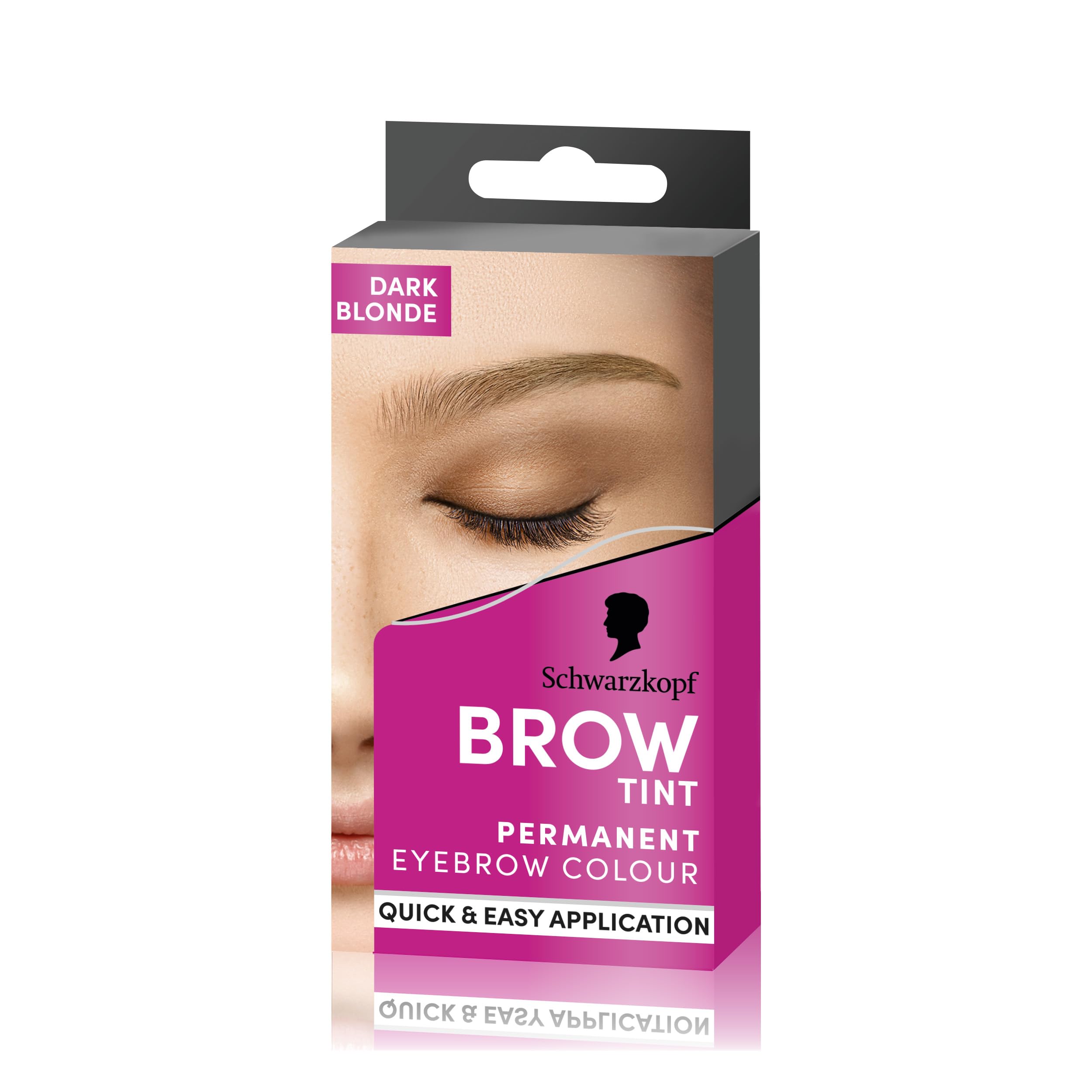 Schwarzkopf Brow Tint Dark Blonde (10ml), Permanent Eyebrow Tint, Long-Lasting Intensity, Water- and Smudge-Proof, Easy Application Brow Tint for Up to 10 Applications, Vegan Formula